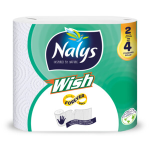 Nalys Wish Keukenpapier Dubbelrol - 4.99 euro