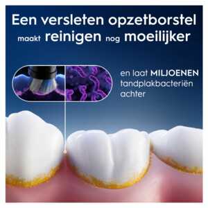 Oral-B Opzetborstels iO Radiant White Zwart - 67.49 euro