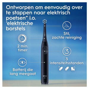 Oral-B Elektrische Tandenborstel iO 2 Duo Zwart & Roze - 119.99 euro