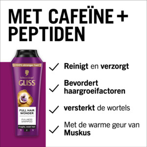 Gliss Shampoo Full Hair Wonder - 6.99 euro