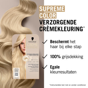 Schwarzkopf Crème Suprème Haarkleuring 10-0 - 9.99 euro