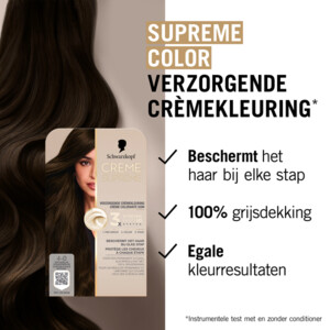 Schwarzkopf Creme Supreme Haarkleuring 4-0 - 9.95 euro