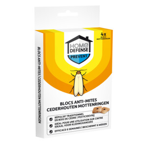 Home Defense Kledingmotten Ringen - 6.75 euro