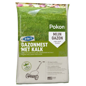 Pokon Gazonmest met Kalk voor 250 m² - 41.19 euro