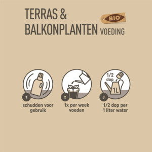 Pokon Bio Terras & Balkon Planten Voeding - 7.99 euro