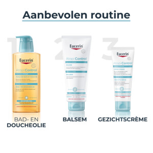 3x Eucerin Atopicontrol Kalmerende Gezichtscrème - 76.41 euro