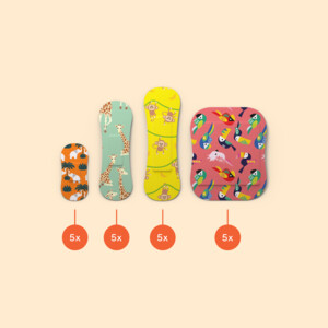 Wild Stripes Pleisters Kids Sensitive Jungle Vibe - 4.59 euro