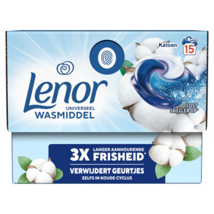 Lenor Wasmiddel All-in-1 Pods Katoen Fris - 13.49 euro