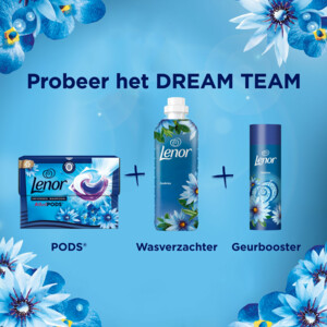 4x Lenor Wasmiddel All-in-1 Pods Zeebries - 26.58 euro