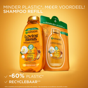 6x Garnier Loving Blends Argan- en Cameliaolie Shampoo Refill - 17.95 euro