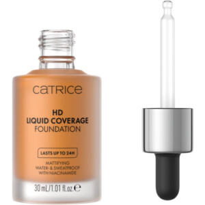 Catrice HD Liquid Coverage Foundation 082 Warm Caramel - 7.89 euro