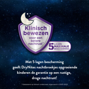 4x Huggies DryNites Nachtbroekjes Meisjes 3-4 jaar - 38.39 euro