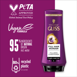 6x Gliss Conditioner Full Hair Wonder - 19.75 euro