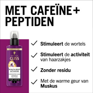 3x Gliss Hoofdhuid Serum Full Hair Wonder - 29.23 euro
