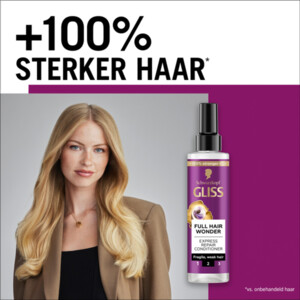 3x Gliss Anti-Klit Spray Full Hair Wonder - 18.62 euro