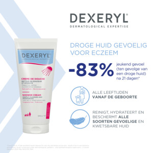 3x Dexeryl Douchecrème - 31.41 euro