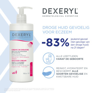 3x Dexeryl Douchecrème - 42.84 euro