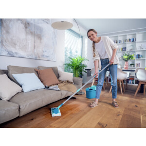 Leifheit Dweilsysteem Powerclean Vloerwisser Met Micro Duo - 33 cm - 27.95 euro