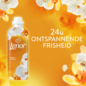 6x Lenor Wasverzachter Amber & Orchidee 87 Wasbeurten - 48.39 euro