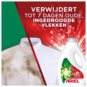 Ariel Vloeibaar Wasmiddel +Ultra Vlekverwijderaar 70 Wasbeurten - 55.99 euro