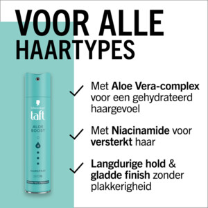 6x Taft Hairspray Aloe Boost - 19.75 euro