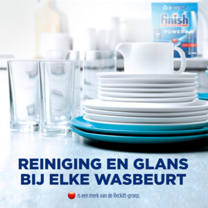 Finish Vaatwastabletten Power Regular - 30.99 euro