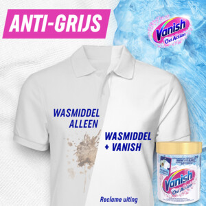6x Vanish Oxi Action Wasbooster Poeder Witte Was - 26.89 euro