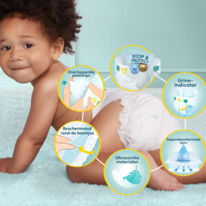 2x Pampers Premium Protection Luiers Maat 5 (11-16 kg) - 18.85 euro
