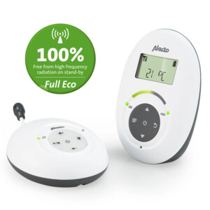 Alecto DBX-125 Babyfoon met Display Full eco DECT - 54.99 euro