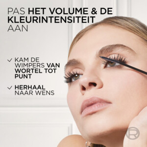 L'Oréal Telescopic Mascara Waterproof Zwart - 18.89 euro