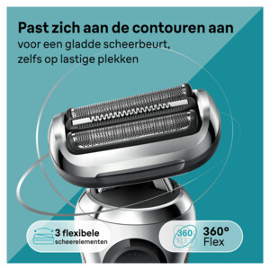 Braun Elektrisch Scheerapparaat Series 7 71-S7200cc Zilver - 242.99 euro
