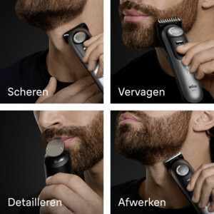 Braun Baardtrimmer Series 9 ProBlade BT9520 Chroom - 123.99 euro