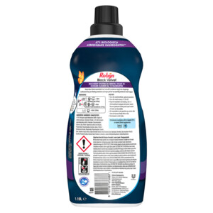 4x Robijn Klein & Krachtig Wasmiddel Black Velvet 39 Wasbeurten - 34.99 euro
