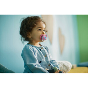 Philips Avent Fopspeen Ultra Air 6-18 mnd I Love Papa Roze - 6.35 euro