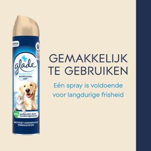 6x Glade Luchtverfrisser Refreshing Air tegen Huisdierengeurtjes - 14.45 euro
