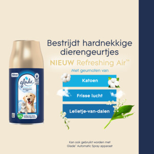 Glade Automatic Spray Navulling Refreshing Air tegen Huisdierengeurtjes - 6.19 euro