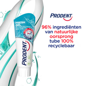 12x Prodent Tandpasta Freshgel - 21.59 euro