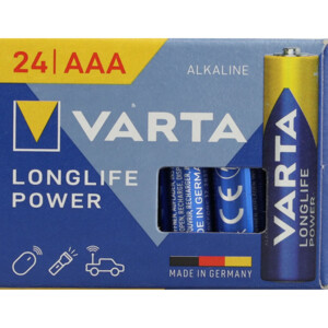 Varta Longlife Power AAA Cube Pack - 11.09 euro