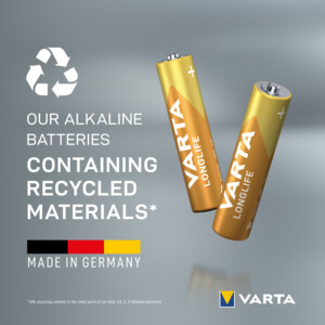 Varta Longlife AAA Blister - 1.49 euro