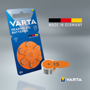 3x Varta Gehoorbatterij Gehoorapparaat 13 Blister - 9.6 euro