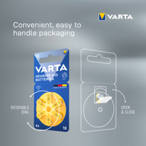 Varta Gehoorbatterij Gehoorapparaat 10 Blister - 3.29 euro