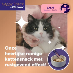 Feliway Kattensnack Happy Snack Zalm - 6.05 euro
