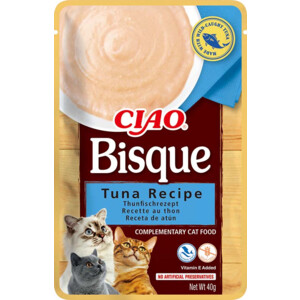 Ciao Bisque Puree Kattensnack Tuna