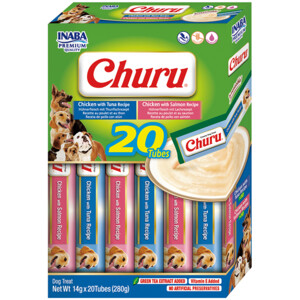 Inaba Churu Puree Hondensnack Multipack Seafood - 16.05 euro