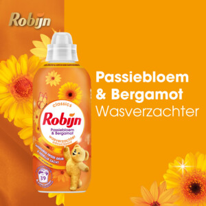 Robijn Wasverzachter Passiebloem & Bergamot 39 Wasbeurten - 7.35 euro