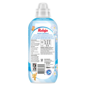 8x Robijn Wasverzachter Jasmijn en Sandelhout 39 Wasbeurten - 19.99 euro