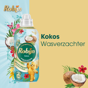 Robijn Wasverzachter Kokos Sensation 38 Wasbeurten - 7.89 euro