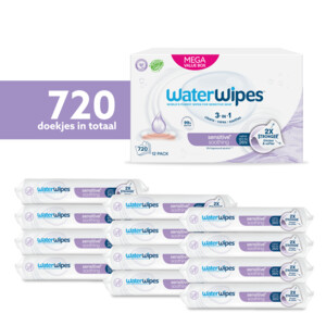 WaterWipes Baby Soothing Clean Billendoekjes - 53.99 euro