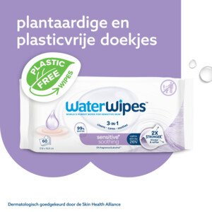 WaterWipes Baby Soothing Clean Billendoekjes - 53.99 euro
