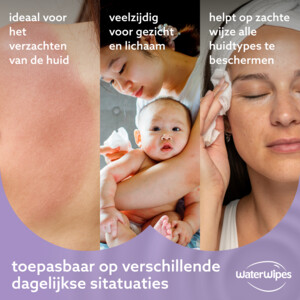 WaterWipes Baby Soothing Clean Billendoekjes - 53.99 euro